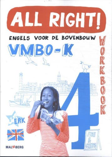 All Right 4 vmbo k workbook 9789034576934, Boeken, Schoolboeken, Zo goed als nieuw