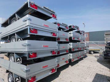 Anssems, Hulco plateauwagen, kipper of machinetransporter, Ophalen, Nieuw