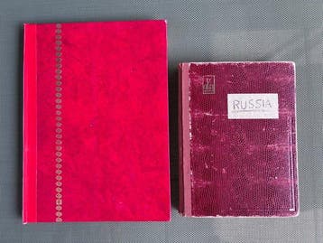 Rusland 1883/1987 - 2 albums met postzegels van RSFSR en, Postzegels en Munten, Gestempeld