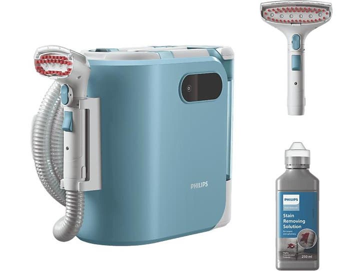Philips -   Meubelreiniger Wit/blauw, Witgoed en Apparatuur, Stofzuigers, Nieuw, Minder dan 1200 watt, Verzenden
