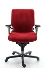 Haworth Comforto 77 bureaustoel, rood, Huis en Inrichting, Bureaustoelen, Ophalen of Verzenden, Ergonomisch, Nieuw