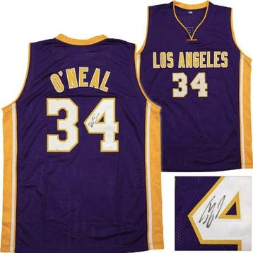 NBA - Shaquille ONeal - Paars aangepaste basketbaljersey –, Verzamelen, Nieuw