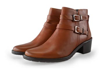 Mano Enkellaarzen in maat 38 Bruin, Kleding | Dames, Bruin, Verzenden, Mano, Lage of Enkellaarzen