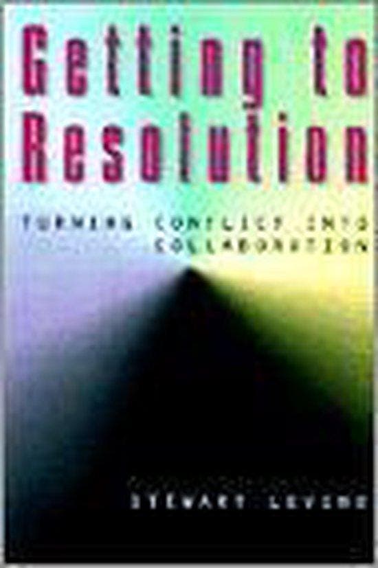 Getting to Resolution, Boeken, Literatuur, Ophalen of Verzenden