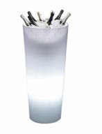 Wijnkoeler Met Verlichting | Rond | Ø38x(H)85cm, Verzenden