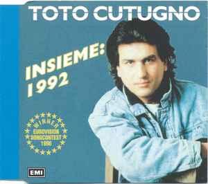 cd single - Toto Cutugno - Insieme: 1992, Cd's en Dvd's, Verzenden, Zo goed als nieuw, Pop