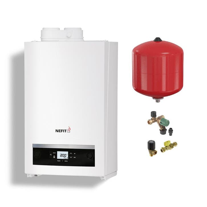 Combi-deal Nefit Trendline II HRC 25 CW4 + Renovatiepakket, Doe-het-zelf en Verbouw, Verwarming en Radiatoren
