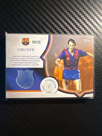2024/25 Topps Topps 125-jähriges Barcelona Jubiläum Johan, Nieuw