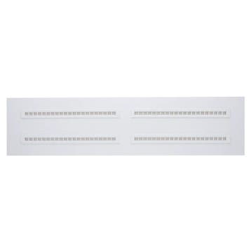 LED LOUVRE PANEEL | NOVA | 120X30CM | 36W | CCT-SWITCH | WIT, Ophalen of Verzenden, Nieuw in verpakking