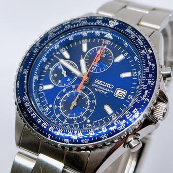 Seiko - Chronograph 100M - Zonder minimumprijs - 7T92-0CF0 -