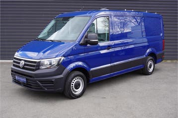 Volkswagen Crafter 35 140pk L3H3/L2H2 Navigatie Trekhaak Par, Stof, Gebruikt, Overige kleuren, Lease