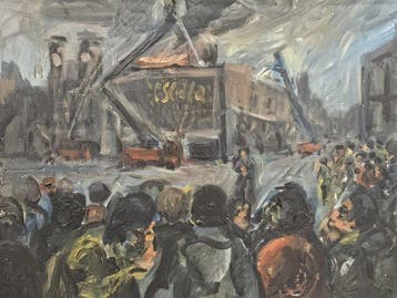 Escuela Fauvista Europea (XX) - Incendio en París