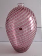 Vaas - Murano-glas - stokken goudpoeder H 32, Antiek en Kunst, Antiek | Glas en Kristal