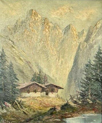 Scuola tedesca (XX) - Swiss Alpine