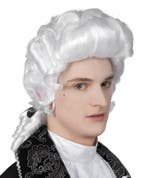 Mozart pruik, markies, Verzenden, Nieuw