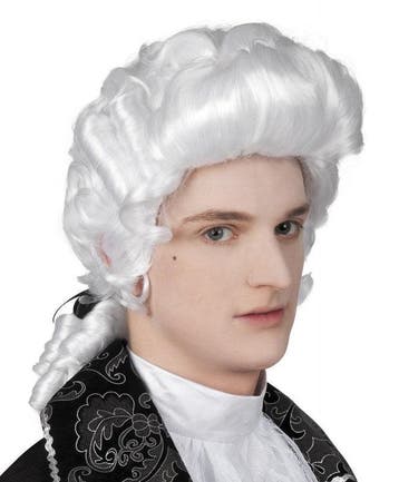 Mozart pruik, markies, Verzenden, Nieuw