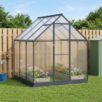 vidaXL Tuin Serre 183,5 x 183,5 x 207 cm, Verzenden, Nieuw