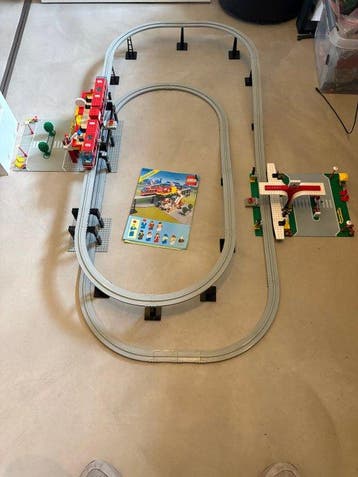 Lego - Trains - 6399 - Airport Shuttle - 1990-2000, Nieuw