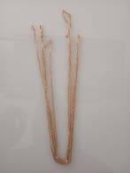 Horloge halsketting - 18 karaat Geel goud