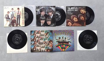 Beatles - Four Dutch Press EP’s - Diverse titels - 7 EP -, Cd's en Dvd's, Nieuw in verpakking