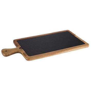 GGM Gastro | (6 stuks) Serveerplank - FUSIONA - 2-delig set, Verzenden