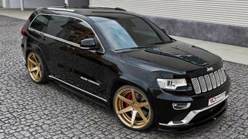 Front Splitter Jeep Grand Cherokee WK2 Summit (FACELIFT), Verzenden