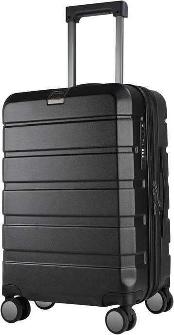 Reiskoffer Zwart | 36L TSA-slot | Laatste Stuk!, Sieraden, Tassen en Uiterlijk, Koffers, 50 tot 60 cm, Hard kunststof, Slot, Ophalen of Verzenden