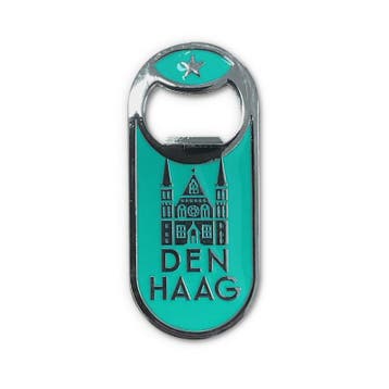 Magneet opener Den Haag groen, Ophalen of Verzenden, Nieuw