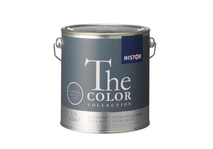Histor The Color Collection ZIJDEMAT - Yippee Blue 7519 -..., Doe-het-zelf en Verbouw, Verf, Beits en Lak, Verf, Blauw, Nieuw