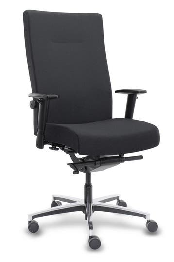 Workliving Atlas XL - Ergonomische Bureaustoel NEN1335 tot, Verzenden, Zwart, Nieuw, Bureaustoel