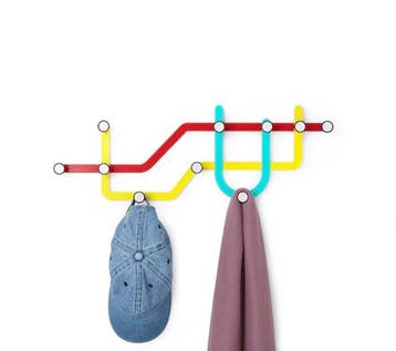 Umbra - Alan Wisniewski - Kapstok - Subway Multi-Wall Hook -