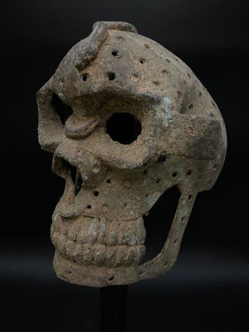 Tete de squelette Tiv - Hoofd van een figuur - masker kraan