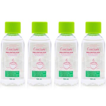 ECCELLENTE Ontkalker voor Koffiemachines - 4 x 100 ml, Ophalen of Verzenden, Nieuw