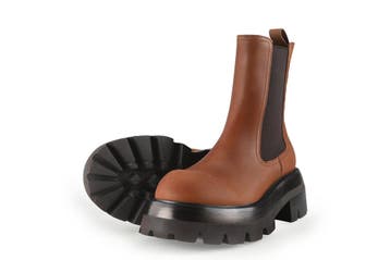 Jeffrey Campbell Enkellaarzen in maat 39 Bruin, Bruin, Verzenden, Lage of Enkellaarzen, Zo goed als nieuw