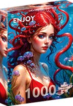 Ginger Mermaid Puzzel (1000 stukjes) | Enjoy Puzzle -, Verzenden, Nieuw