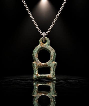 Keltische beschermende hanger - Symbool van Samhain, heilig