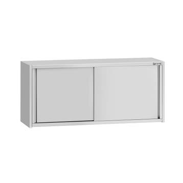 GGM Gastro | RVS wandkast ECO - 1600x400x650mm - met |, Verzenden, Nieuw in verpakking, RVS Meubilair