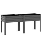 Hoogbed Van Metaal, Extra Grote Plantenbak Met Verstevigings, Verzenden