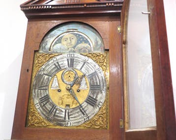 Een staand horloge, Holland, Rotterdam, 18e eeuw
