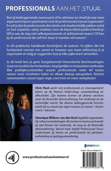 Professionals aan het stuur 9789492926371 Chris Peek, Verzenden, Zo goed als nieuw, Chris Peek