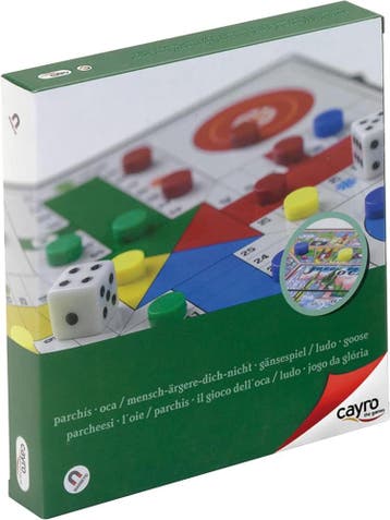 Magnetisch Ludo & Ganzenbord | Cayro - Reisspellen, Verzenden, Nieuw