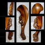Puzzel van het type patu wahaika Maori: Paddle club