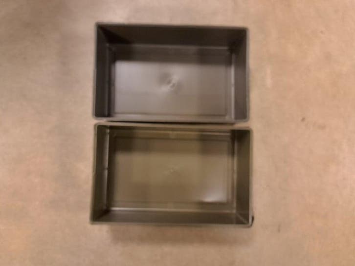 Plastic bak (Kisten), Verzamelen, Militaria | Algemeen, Overige soorten, Overige gebieden, Kist of Geocache, Ophalen of Verzenden