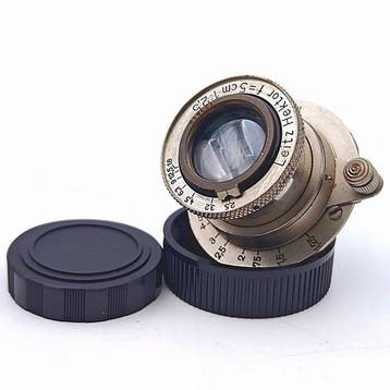Leitz Hektor 5cm F2.5 – Nickel – 1931 – Serial No. 123812 –