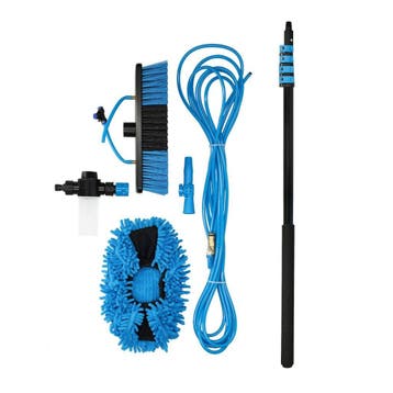 Waterbezem - 470 cm Zwart/Blauw, Huis en Inrichting, Schoonmaakartikelen