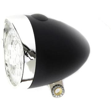 Ikzilight Retro koplamp - 3x LED - Zwart - Batterij - Zic..., Ophalen of Verzenden, Nieuw