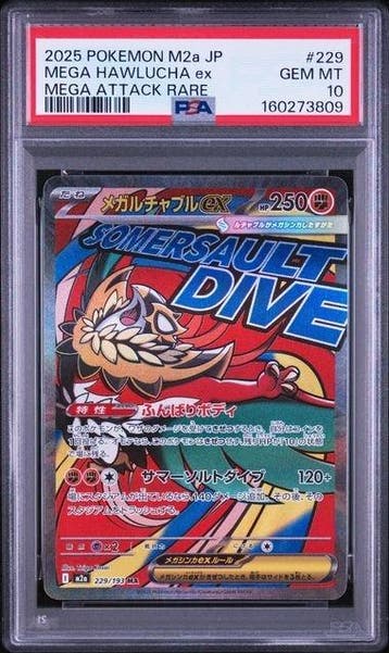 Pokémon - 1 Graded card - Mega Hawlucha - PSA 10, Nieuw