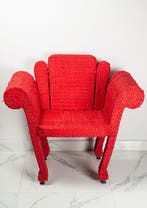 Anacleto Spazzapan - Fauteuil - Staal, Textiel