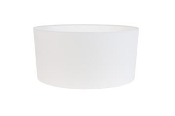 Linnen lampenkap wit ovaal 50/33/25, Huis en Inrichting, Lampen | Lampenkappen, Verzenden, Nieuw, Wit, Ovaal