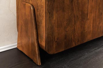 Dressoir BRASIL 175 cm mangohout bruin - 45788, Huis en Inrichting, Kasten | Dressoirs, Ophalen of Verzenden, Nieuw